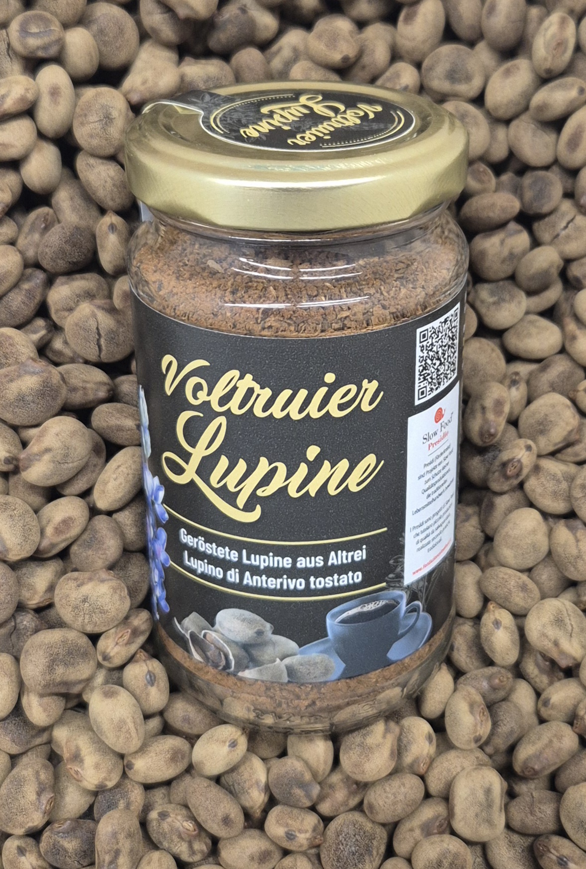 Toasted Lupino Beans – Ground (125g)
